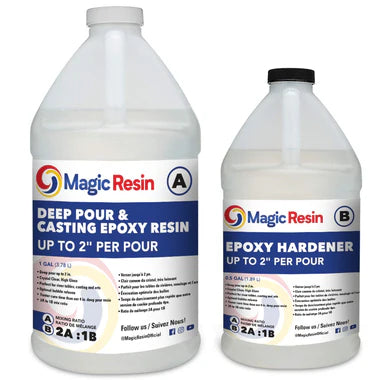 2'' Deep Pour, Casting & Art Resin