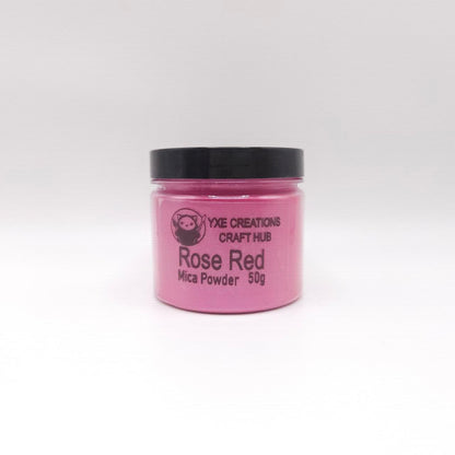 Mica Powder - Rose Red