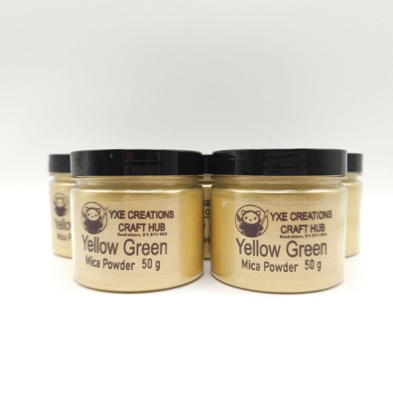 Mica Powder - Yellow Green