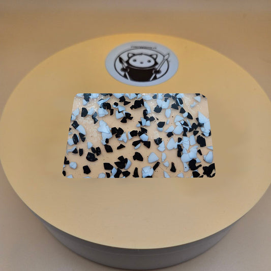 Black and White dots designer cast acrylic sheet