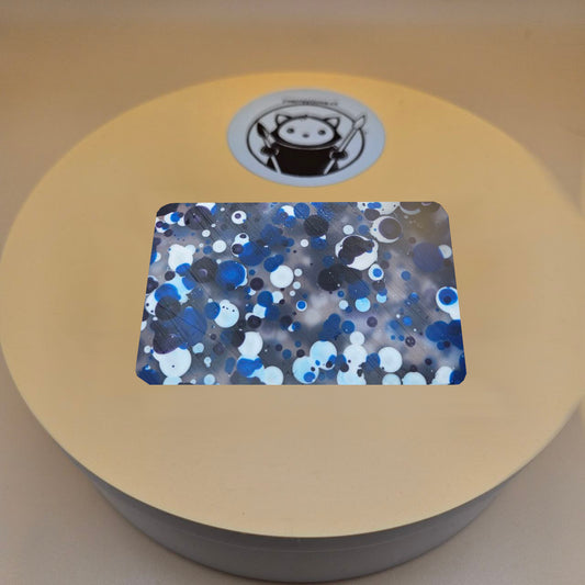Blue and White designer cast acrylic sheet