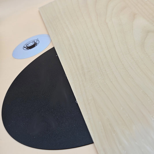 Light wood pattern acrylic sheet