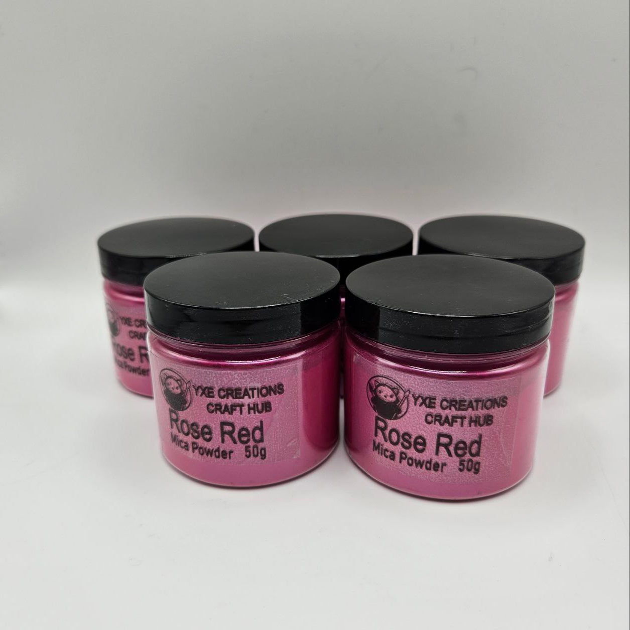 Mica Powder - Rose Red