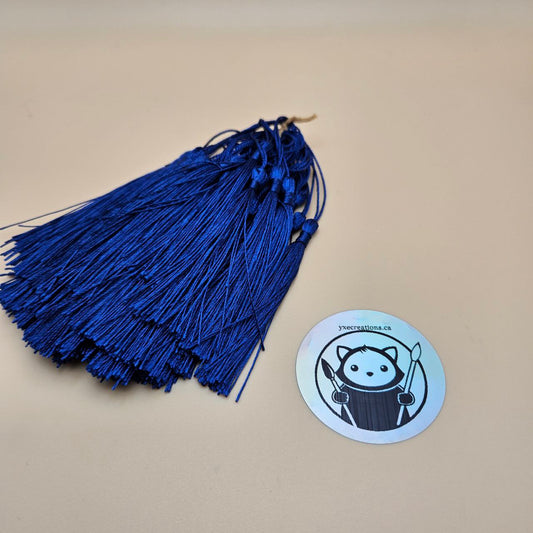 Blue Bookmark Tassel - 50 pack